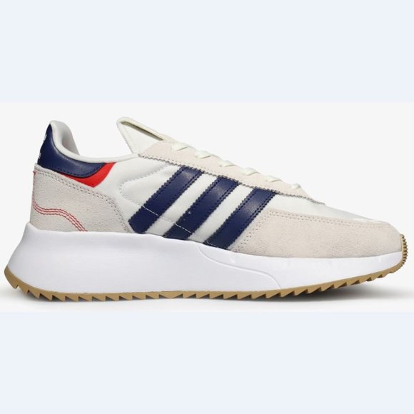 New adidas Originals Retropy Mens athletic shoes sneaker white navy red sz 8-12 - Picture 4 of 7